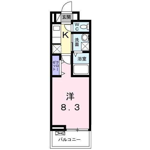 Ｒ＆Ｂ阿佐ヶ谷の間取り|間取りです。