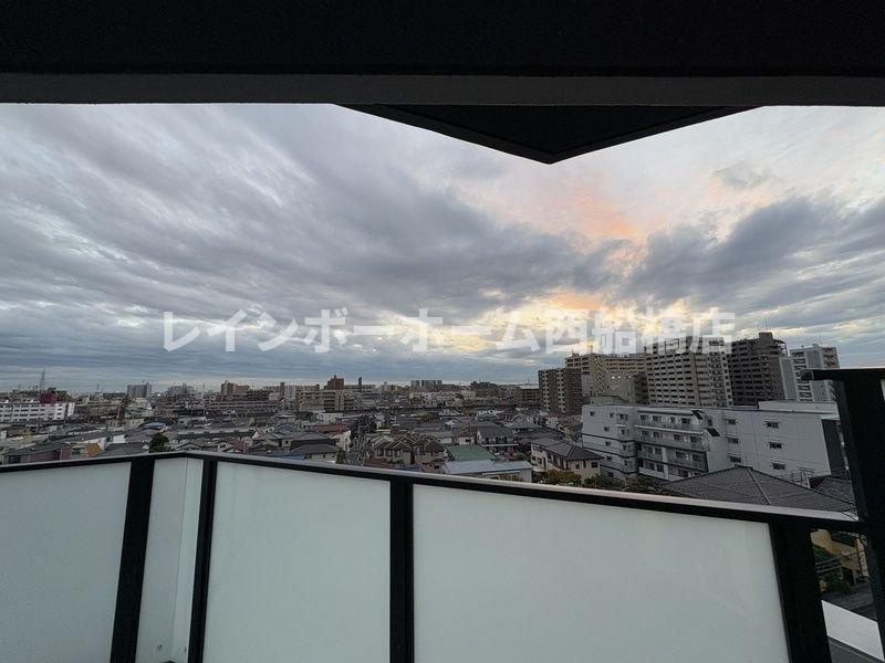 S-RESIDENCE本中山aloriaのバルコニー