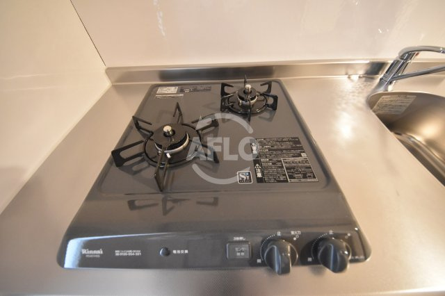 Luxe海老江Ⅱのキッチン|Luxe海老江II（ラグゼ海老江II）　ガス2口コンロシステムキッチン