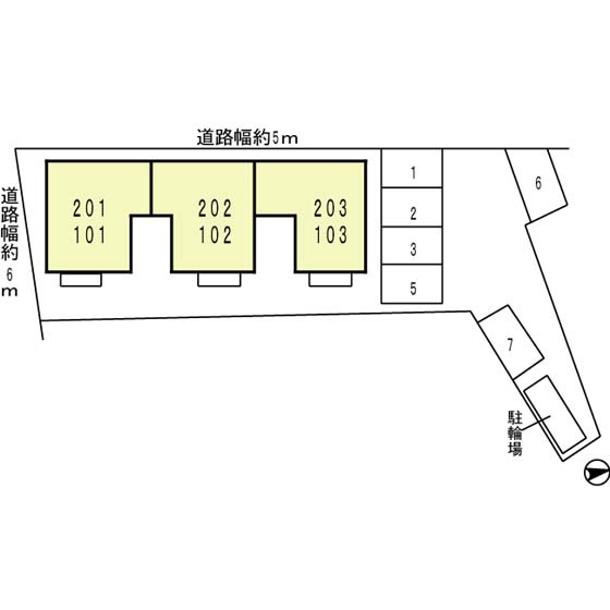 ラフィーネ林Ⅱの区画図|☆神戸市垂水区　ラフィーネ林Ⅱ☆