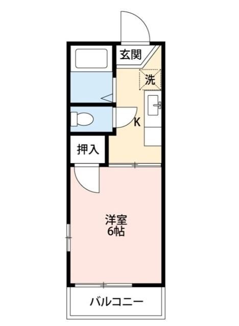 メゾンＫＳの間取り