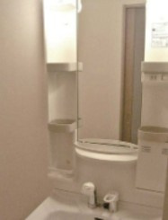 フレール南長崎の独立洗面台