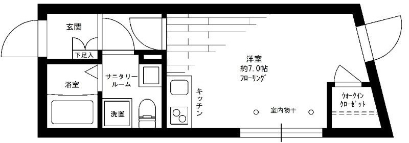 クラリア野方イーストの間取り|間取りです。