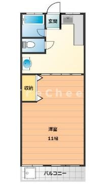 西武保谷マンションの間取り