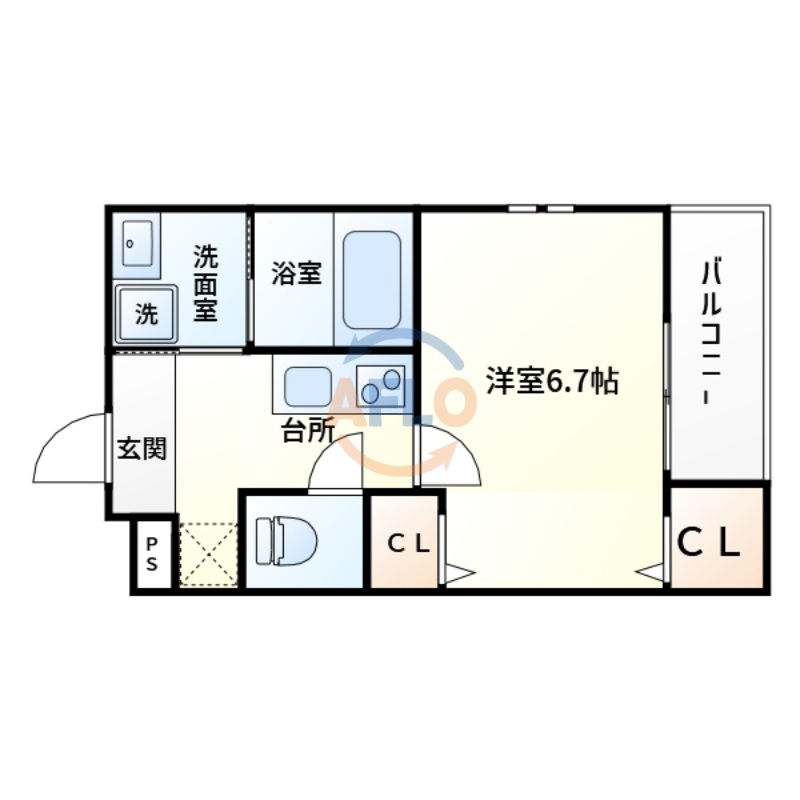 フジパレス住吉東の間取り|フジパレス住吉東　間取り