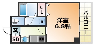 プレサンス神戸みなと元町の間取り