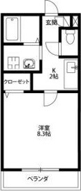 アンプルール ブワ アルバ　　刈谷市の賃貸ならクラスホーム刈谷店の間取り