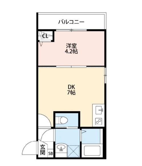 レジデンスSAKURA舎人の間取り