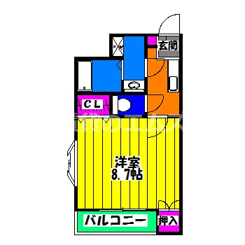 【間取り】 | リム朋栄 | リム朋栄の間取り