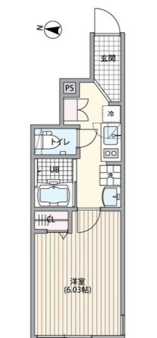 ミハス氷川台の間取り