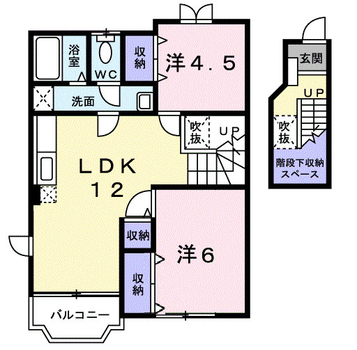 トマト館の間取り|間取図