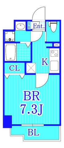 リブリフェリーチェ川崎の間取り