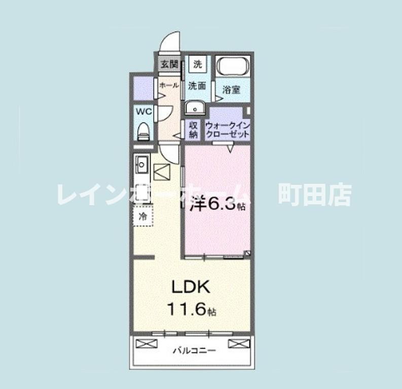 ランドブルーム※初期費用分割あと払いサービス利用可能物件の間取り