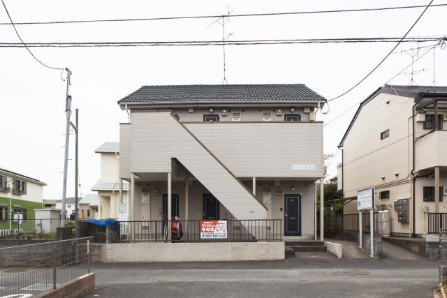 ジュネス東松山の外観|外観は落ち着いています