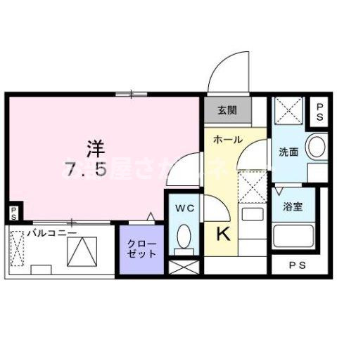ビレッジ　アップ　渋谷の間取り