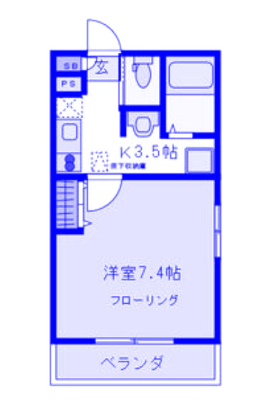 プレミールの間取り