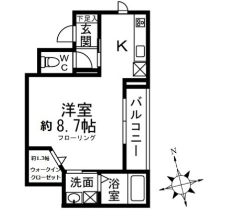 Raffineの間取り