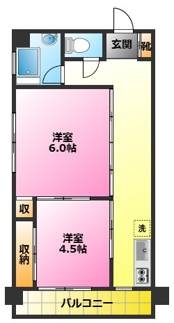 シャンブルドット元住吉の間取り|元住吉駅徒歩12分♪