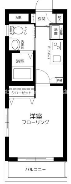 トーシンフェニックス中野新橋パインアイルの間取り
