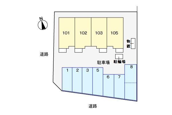 サウスパーク２１の駐車場