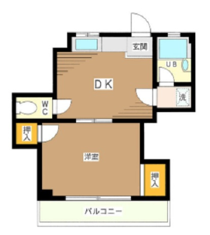 マンションサファイアの間取り|間取り