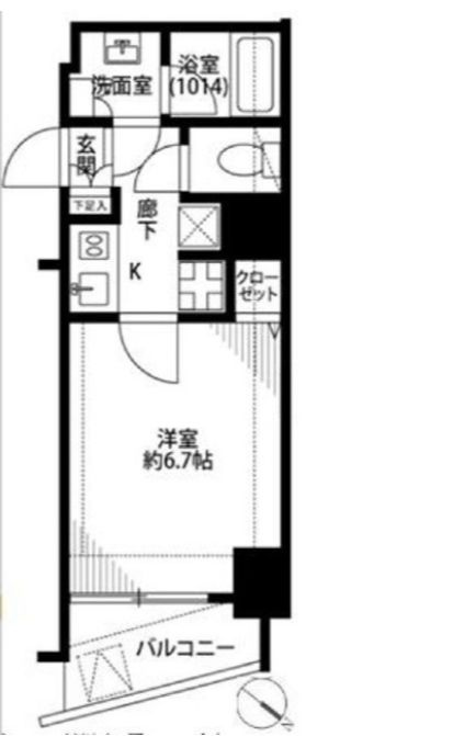 プレール・ドゥーク豊洲の間取り