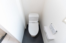 トイレもきれいです