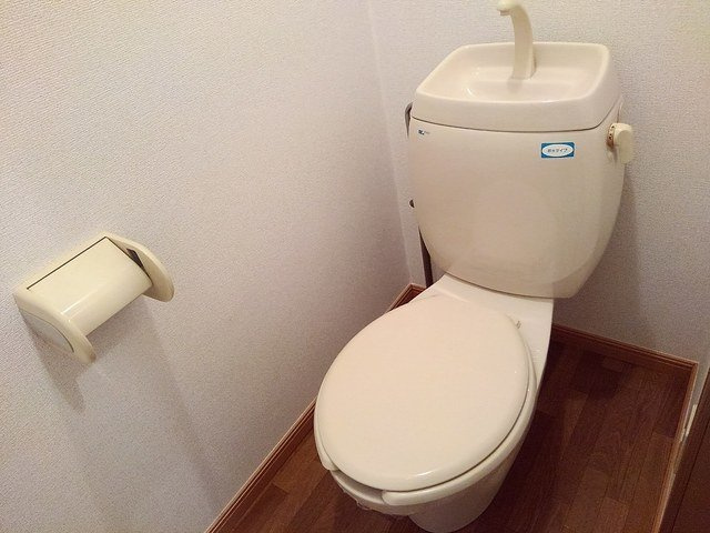 清潔感のあるトイレです