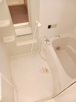 コンパクトで使いやすいお風呂です