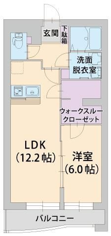 【間取り】 | プレミアムコートみなみ野III(プレミアムコートミナミノスリー)