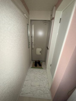 落ち着いた玄関です