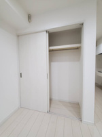収納力があるクローゼット付き