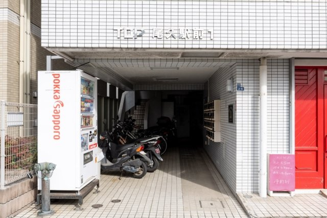 清潔なエントランスです