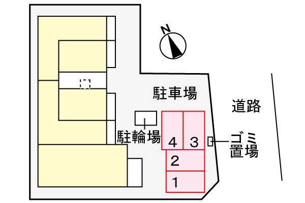 ハレクラニの区画図