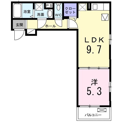 ハレクラニの間取り|間取図