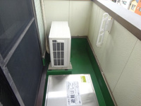 陽当たり良好なバルコニーです