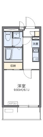 レオネクスト日新大阪の間取り|代表的な間取のため実際の間取とは異なる場合があります