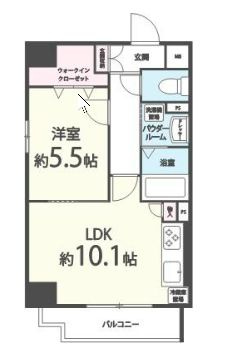 メゾンドソレイユ・シノハラの間取り