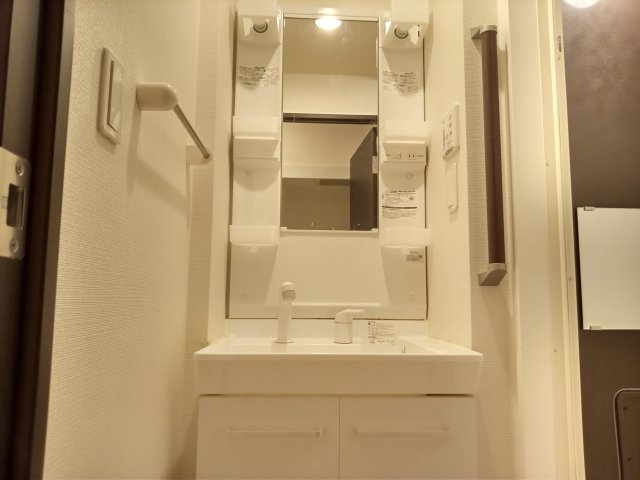 クレイノのぞみＡの内装|独立洗面台