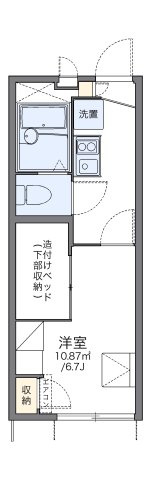 レオパレスＳｉｍｐｌｅ大今里の間取り