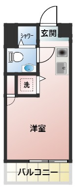 シャルムコートAYASEの間取り