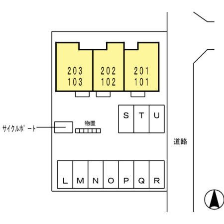 プレミアＨの区画図