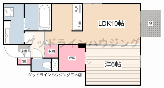 フォンターナ府内の間取り