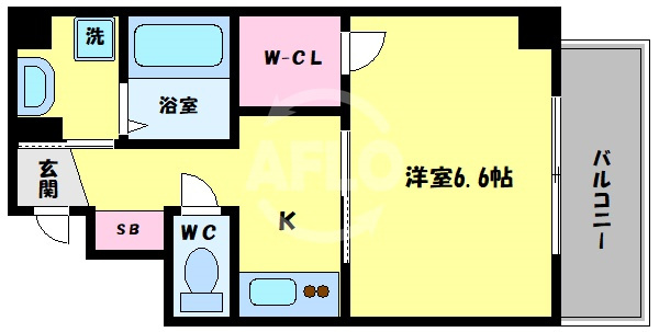 グランエクラ大今里南Ⅱの間取り|グランエクラ大今里南II　間取り