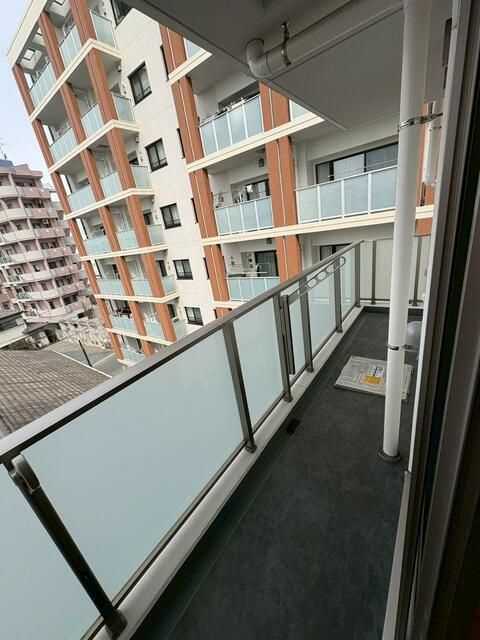 浮間舟渡マンション（仮称）のバルコニー