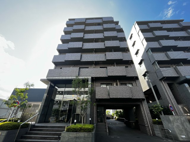 ルーブル仲六郷壱番館の外観パース