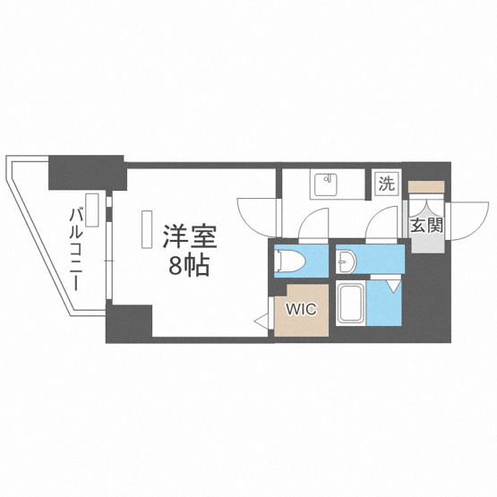 【間取り】 | ララプレイス大阪福島プレッソ