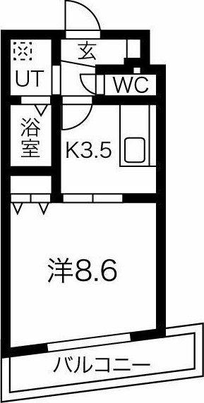 ル・シャンパーニュの間取り