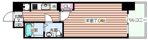 【間取り】 | セレニテ新大阪calme