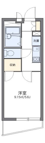 レオパレス久保吉の間取り
